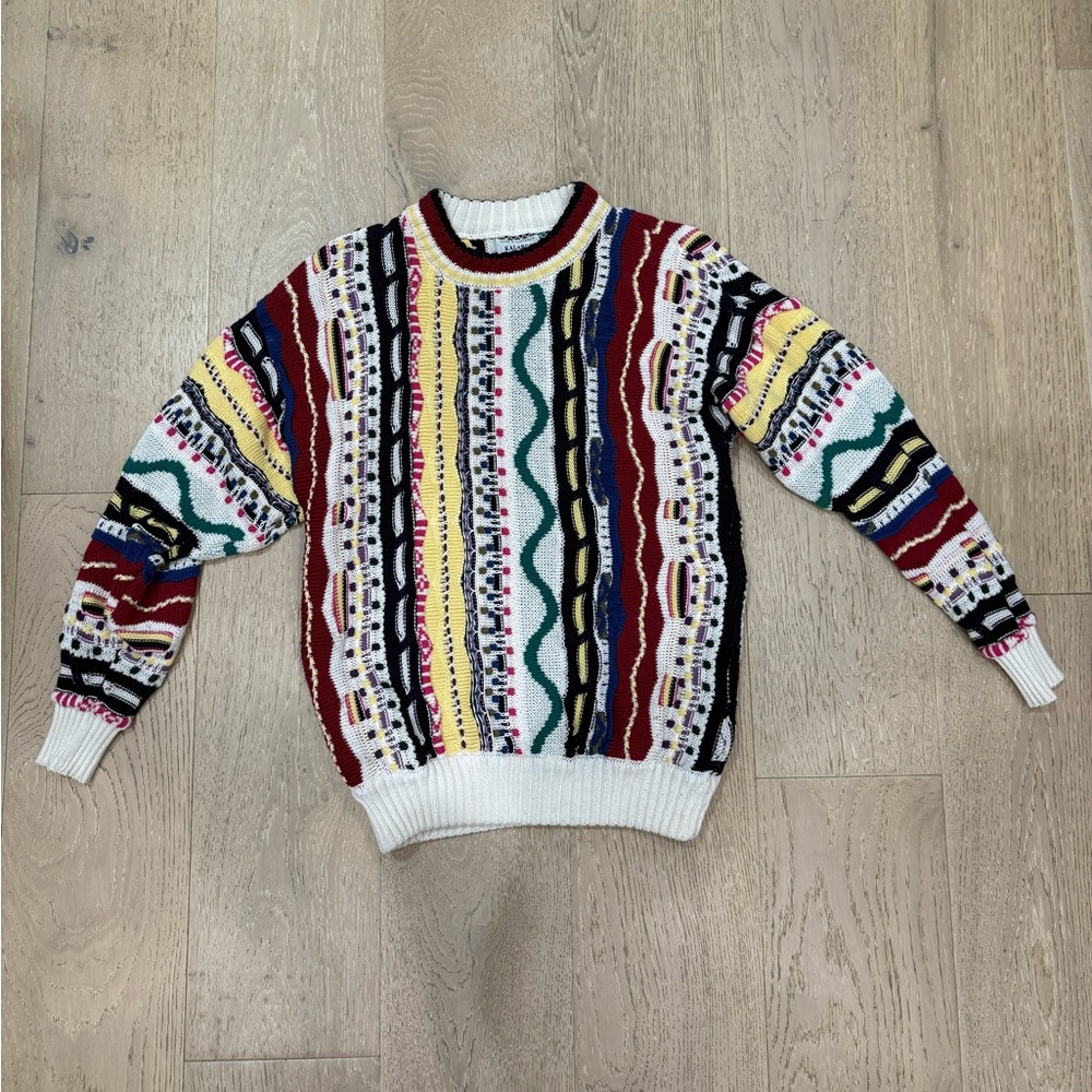 Coogi style sweater - made in Australia